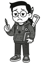 illustration of crowd person 2, saddened by the news